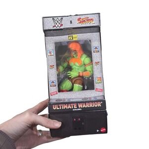 WWE Street Fighter Ultimate Warrior As Blanka Elite Collection Action Figure New